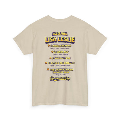 "Queen of the Sky" Lisa Leslie Trailblazer Basketball Tee