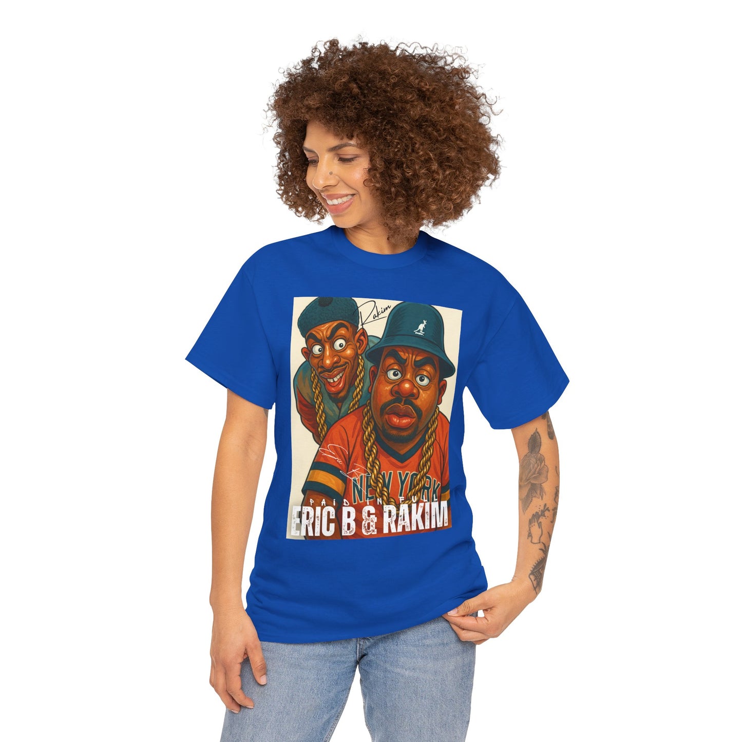 "Eric B and Rakim" Vintage Rap Duo Graphic Tee