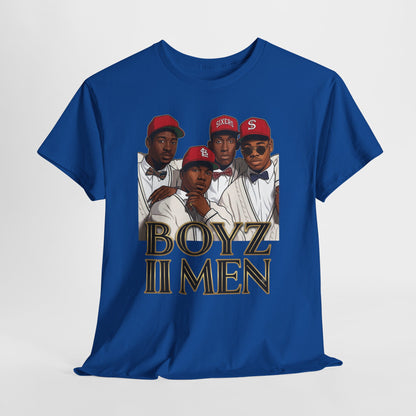 Boyz II Men Classic Portrait Graphic Tee - Retro R&B 90s Style