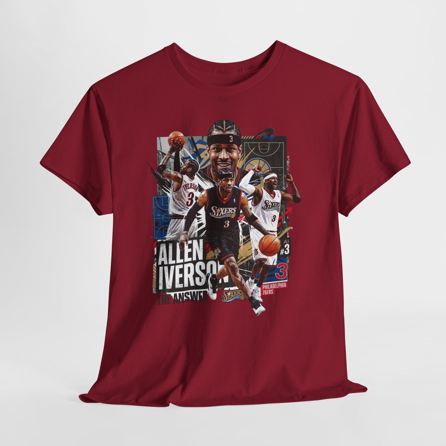'Allen Iverson The Answer' Tribute Shirt