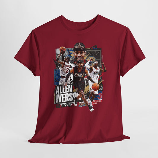 'Allen Iverson The Answer' Tribute Shirt