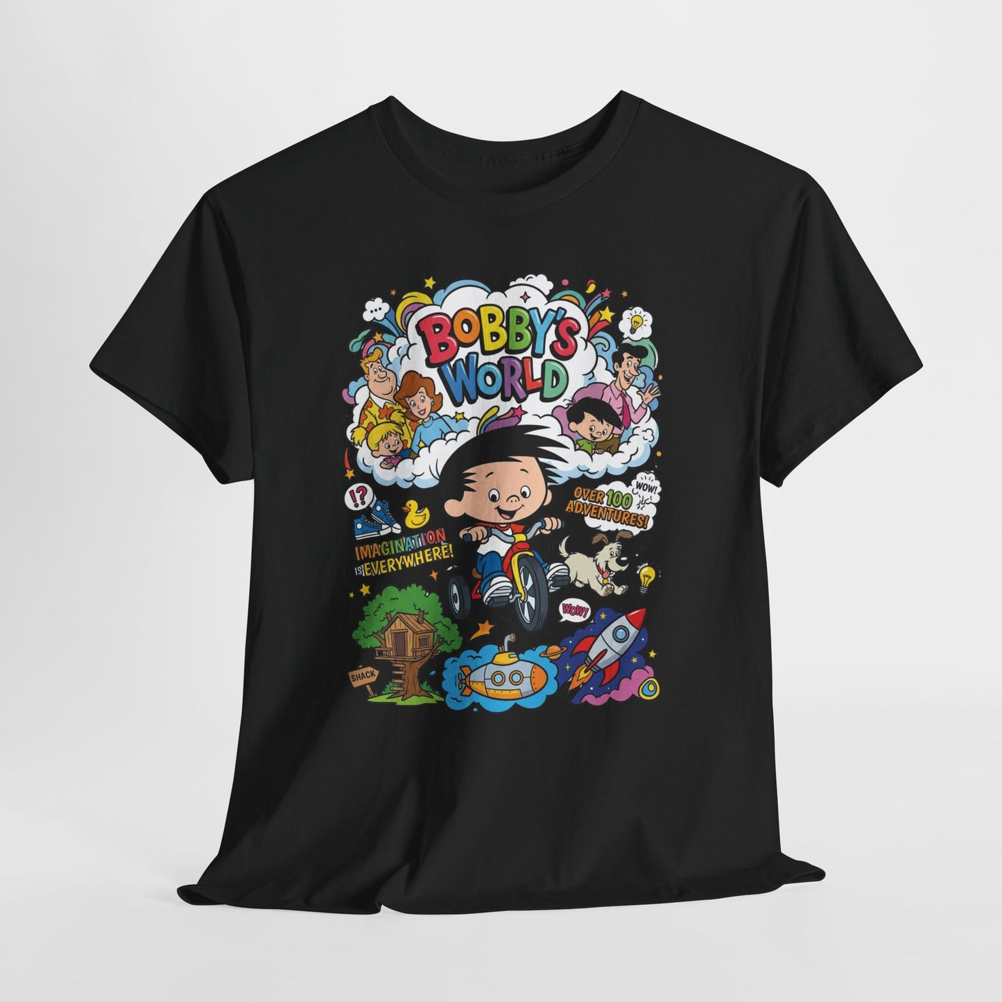 "Bobby's World" Cartoon Adventure Tee