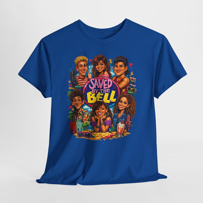 Saved by the Bell Cast Graphic Tee – Retro 90s TV Show Shirt