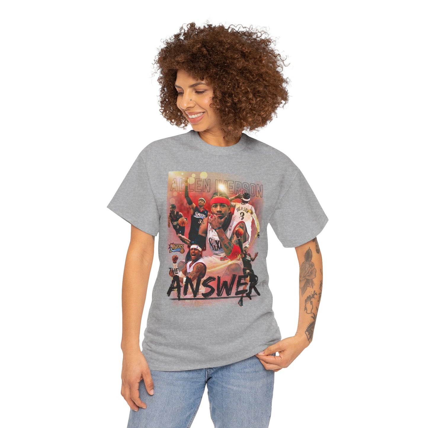 Allen Iverson Tribute - Unisex Heavy Cotton Tee