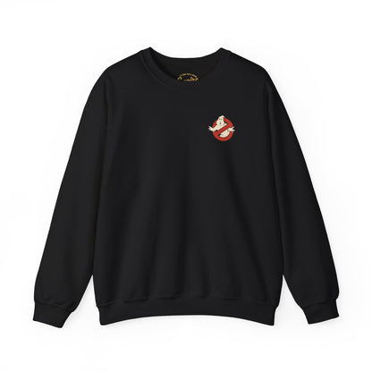 Ghostbusters Crewneck Sweatshirt — Stay Puft & "Who Ya Gonna Call" Graphic