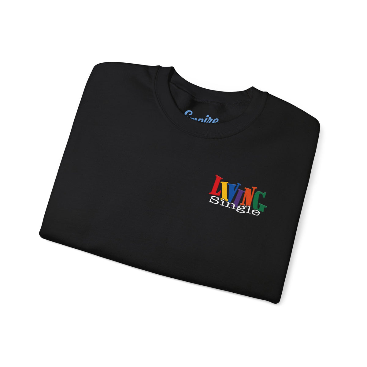 Maxine Shaw 'LIVING Single' Retro TV Sitcom Graphic Crewneck Sweatshirt