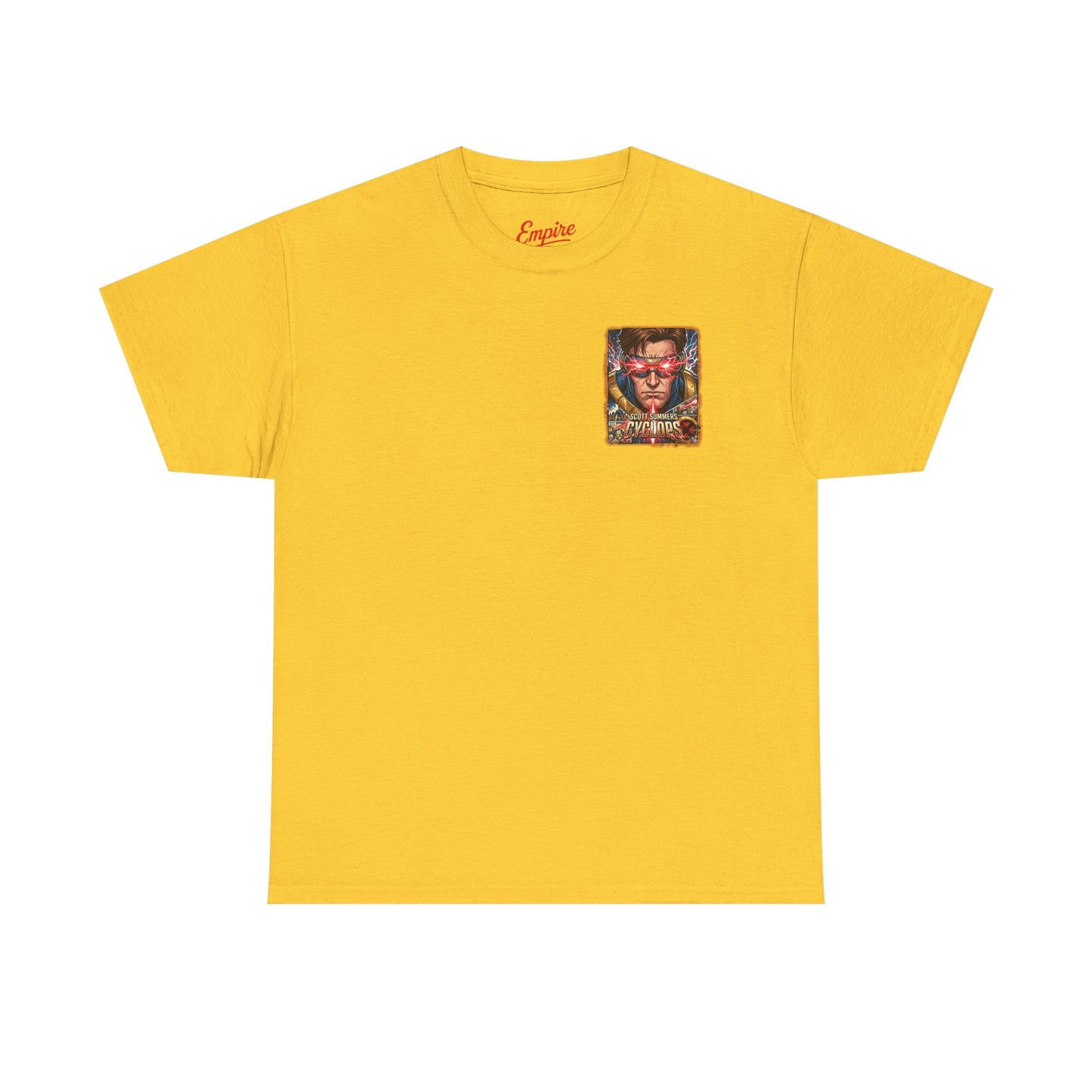 Cyclops Graphic Tee - Retro Superhero X-Men Design