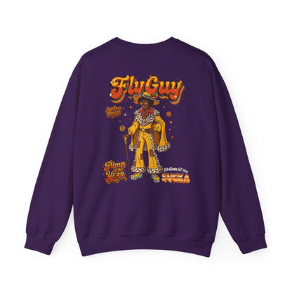 Fly Guy "Pimp Of The Year" Vintage Streetwear Crewneck Sweatshirt