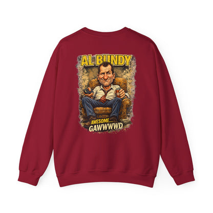Al Bundy 'Married... Awesome Gawwwwd' Crewneck Sweatshirt