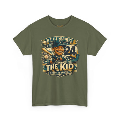 Griffey Jr. "The Kid" - Vintage Baseball Graphic T-Shirt