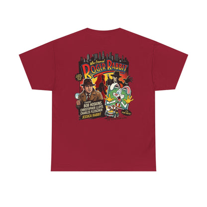 Who Framed Roger Rabbit Poster Tee — Retro Movie Graphic T-Shirt