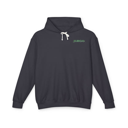 Steel "Juice" Graphic Hoodie — "I Was Doin' the Hootchy-Kootchy, My Friend" Vintage Movie Portrait