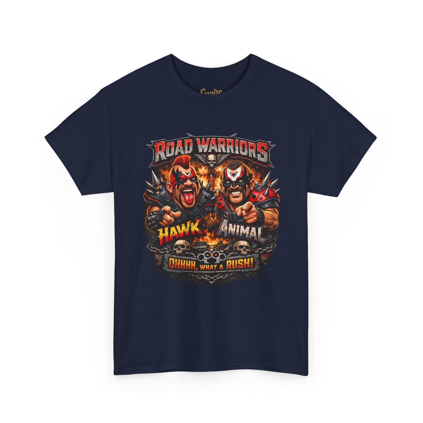 Road Warriors "Hawk & Animal" Vintage Wrestling Tee