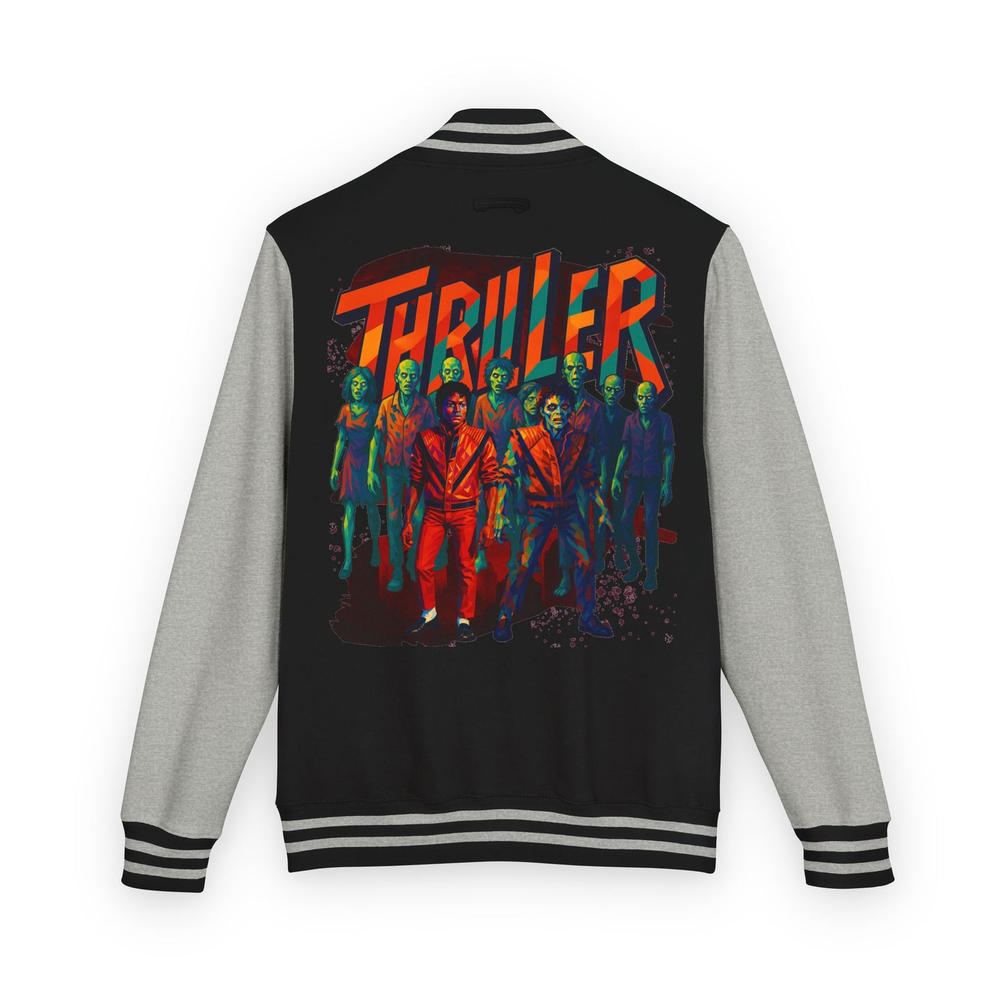 Letterman Jacket — 'Thriller' Retro Horror Dance Graphic