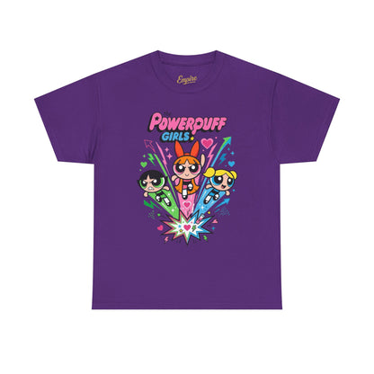 Powerpuff Girls Graphic Tee — Retro Cartoon Team Shirt