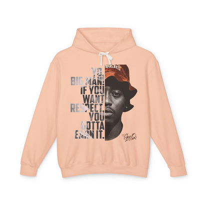 DJ Gee Q - "Juice" Hoodie — 'You Want Respect You Gotta Earn It' Graphic