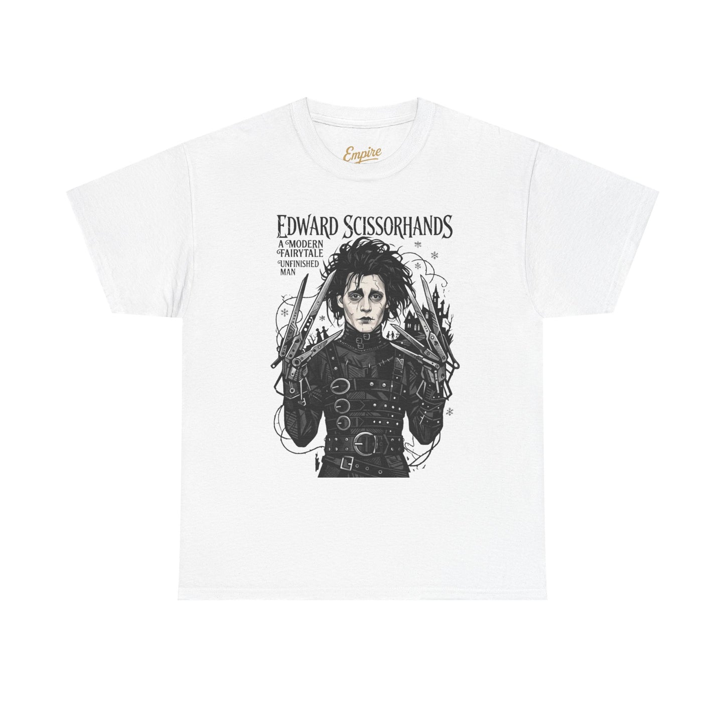 Edward Scissorhands Graphic Tee — Vintage Movie Character T-Shirt