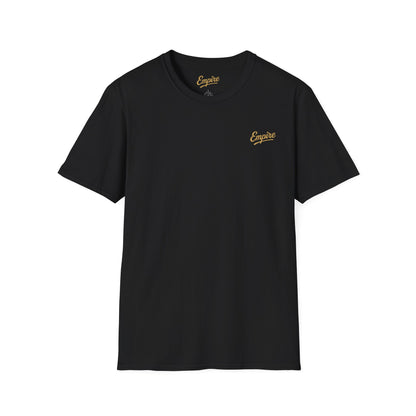 Softstyle Gold 'Empire' Logo T-Shirt