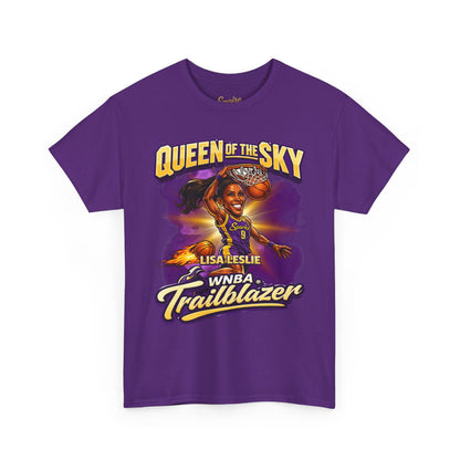 "Queen of the Sky" Lisa Leslie Trailblazer Basketball Tee