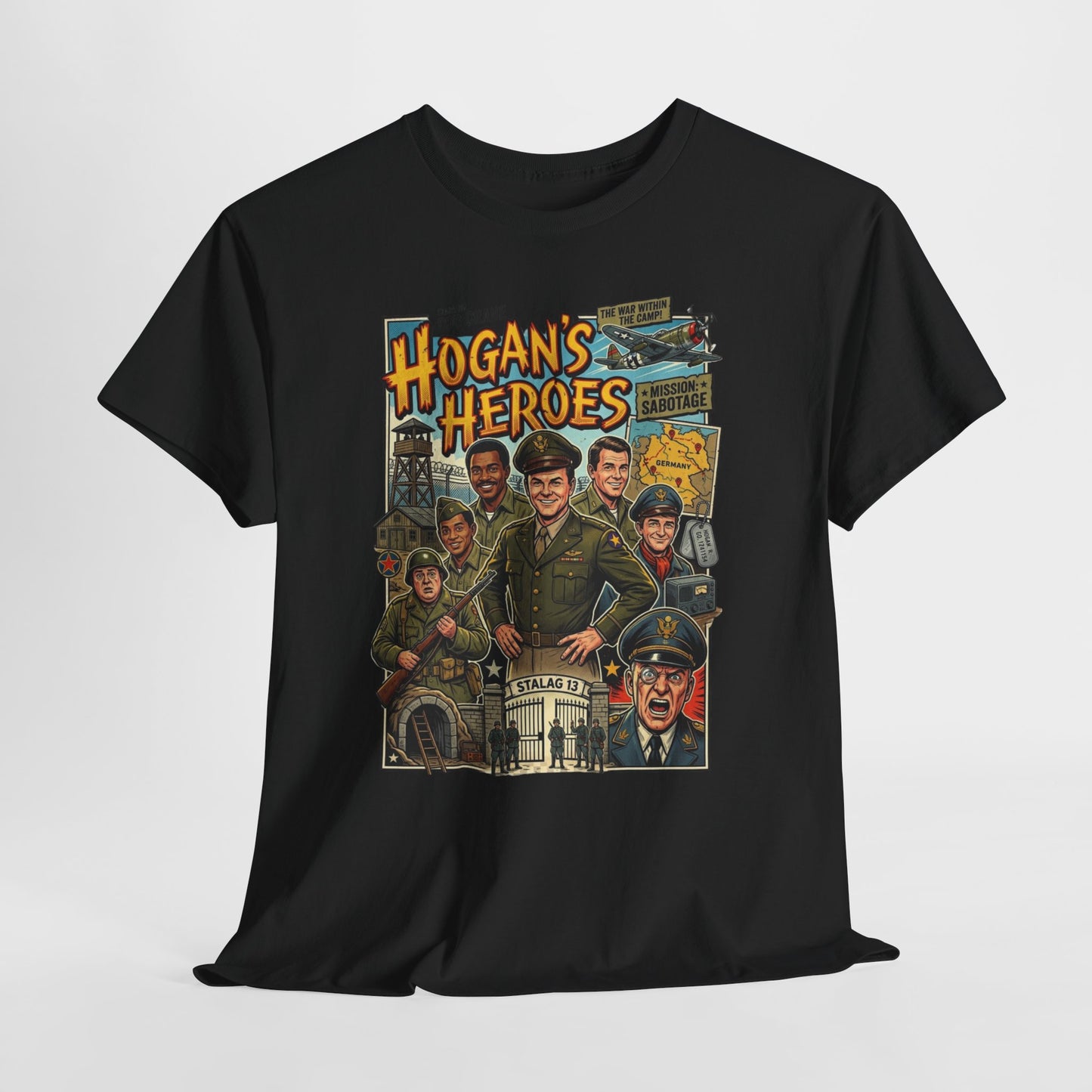 Hogan's Heroes Military Graphic Tee
