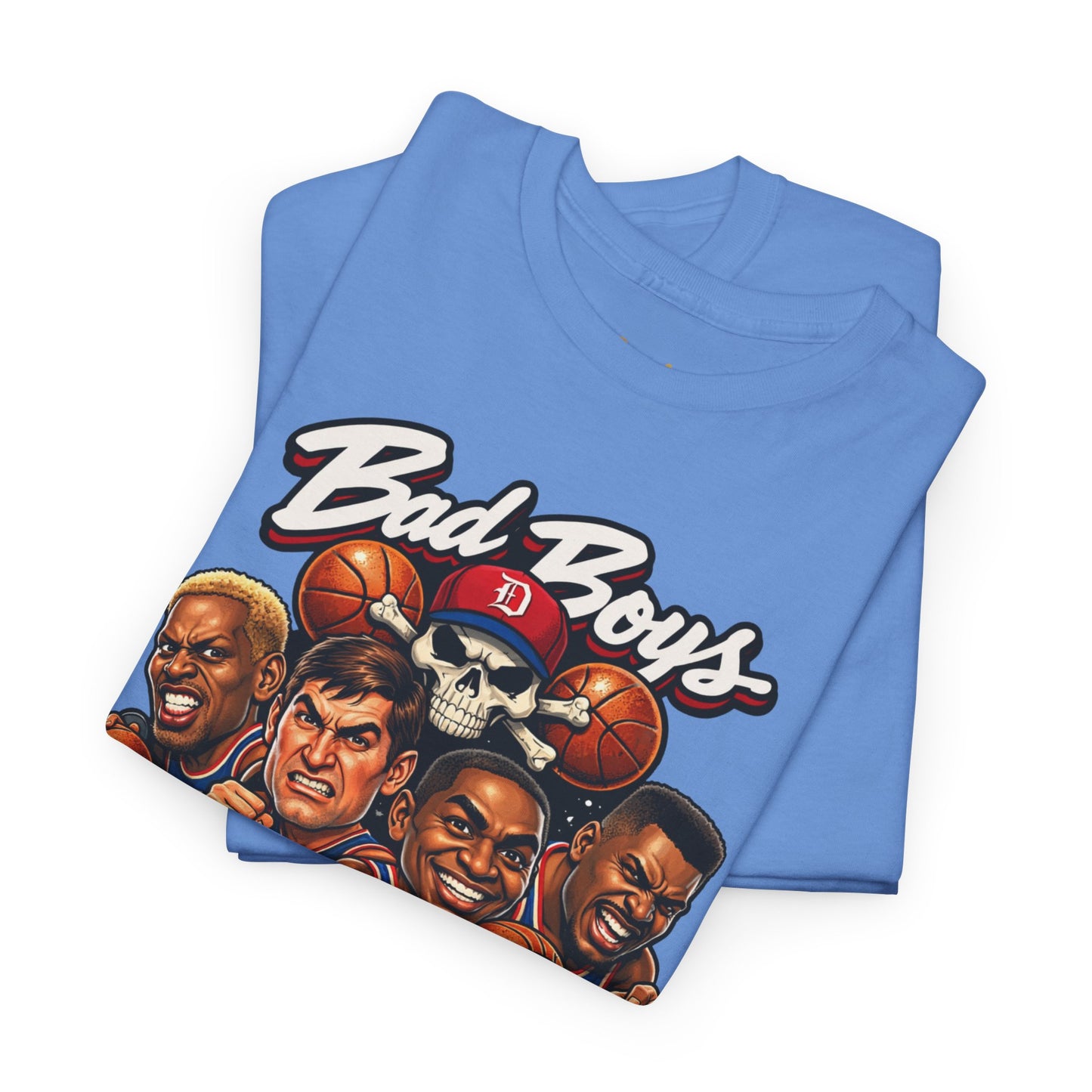 Detroit Pistons "Bad Boys" T-Shirt — Vintage Basketball Team Tee
