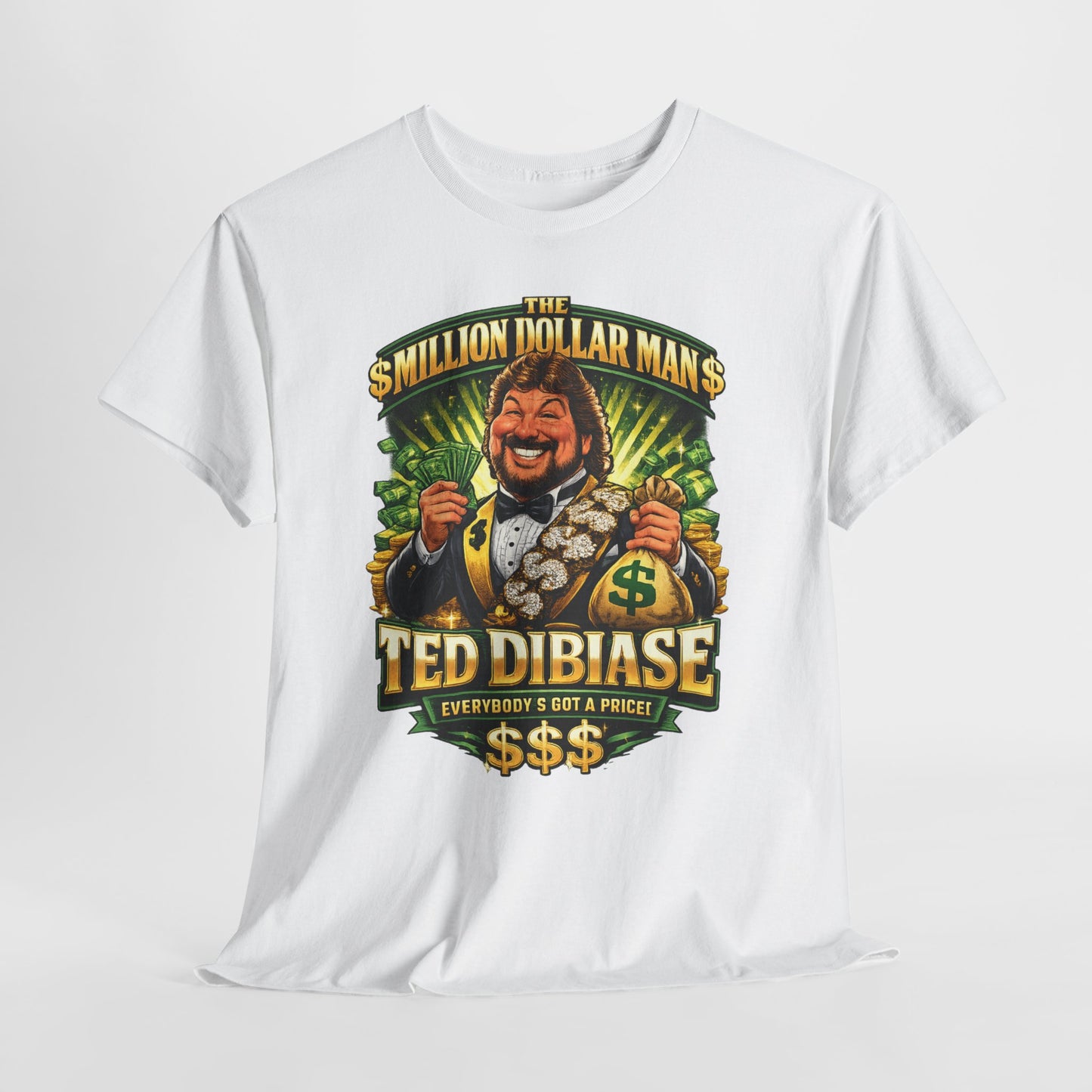 Ted Dibiase Million Dollar Man T-Shirt — Retro Wrestling Tee