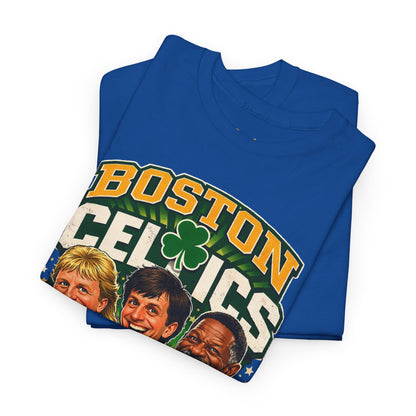 Boston Celtics "Legends of the Parquet" Tee - Retro Basketball Fan Shirt