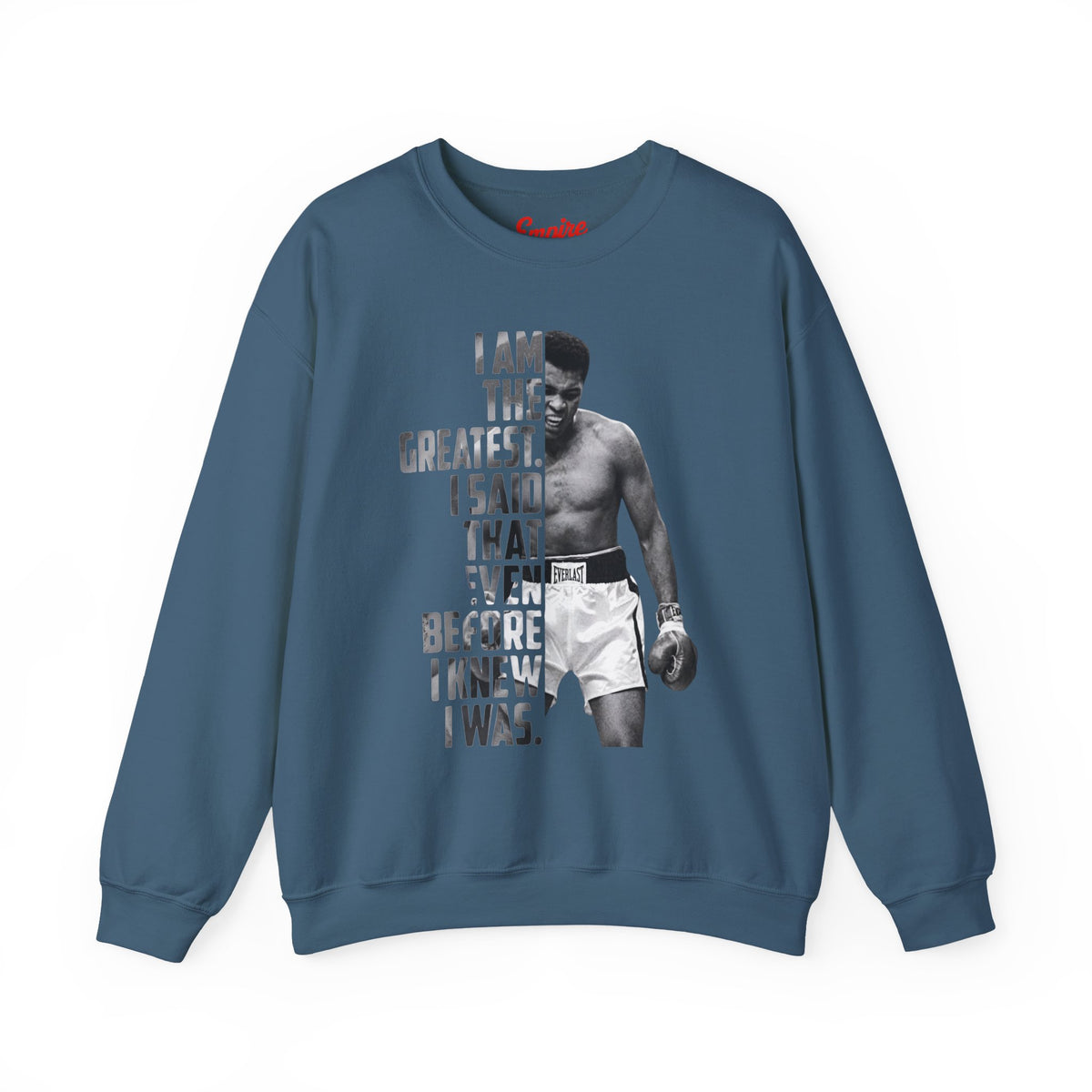Boxing Champion 'I Am The Greatest' Crewneck Sweatshirt