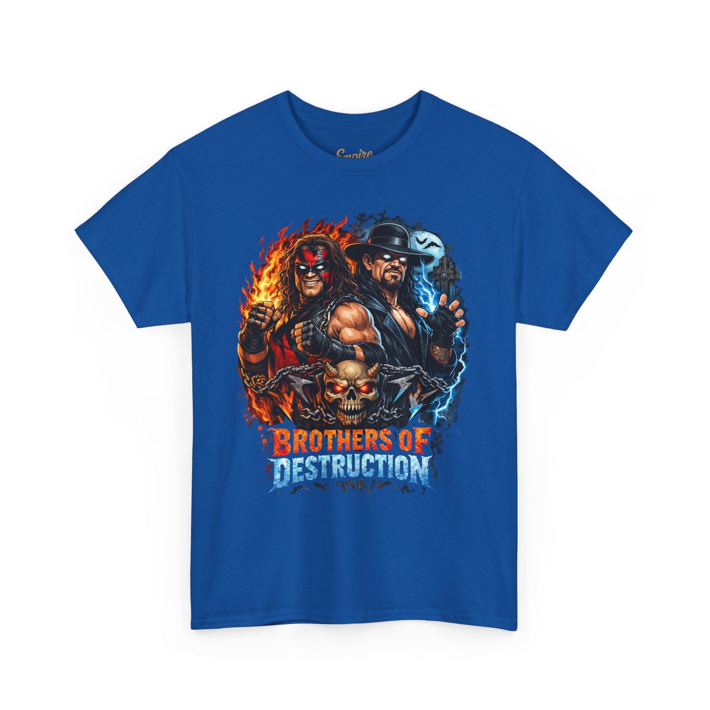 Brothers of Destruction Tee — Retro Wrestling Graphic Shirt