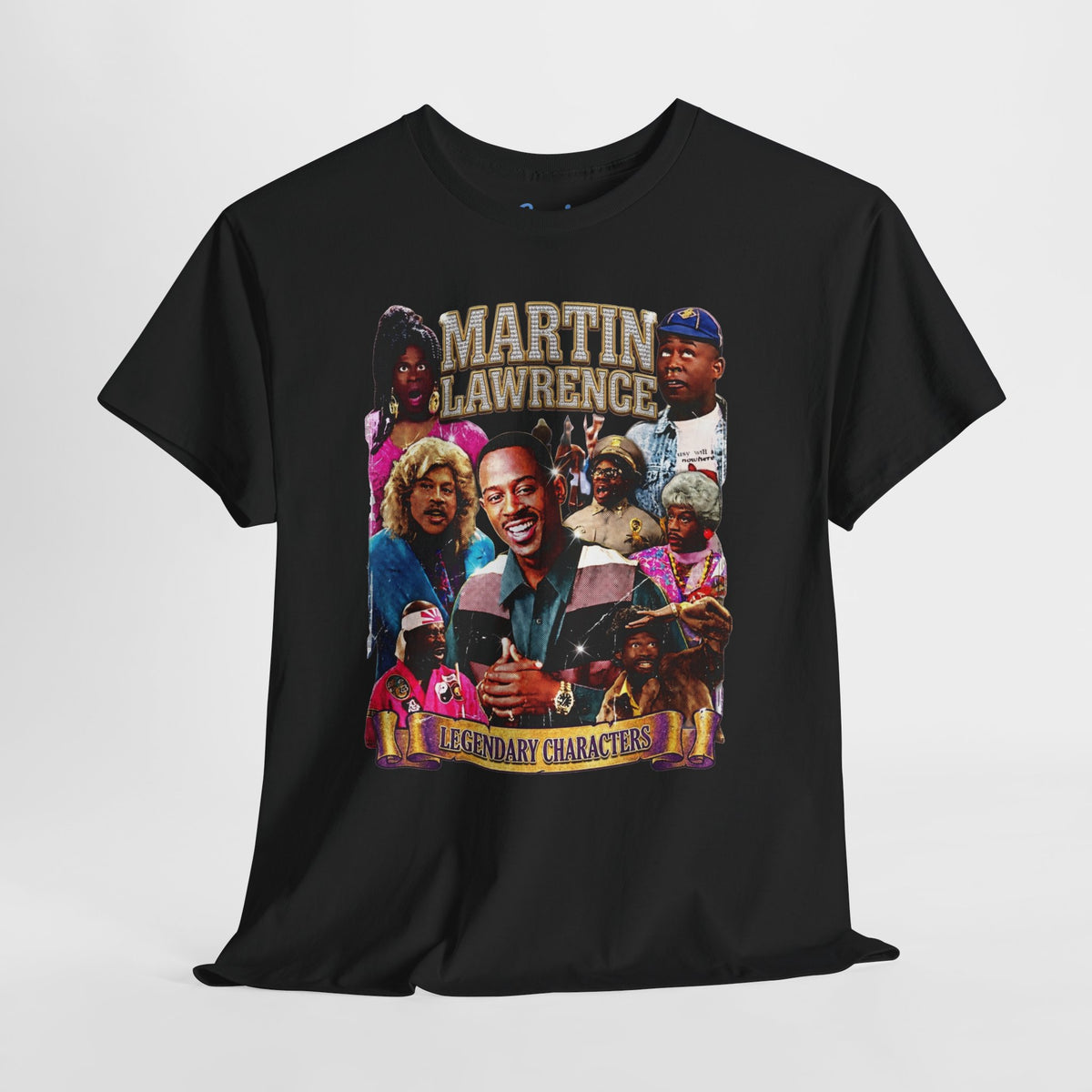 90s Nostalgia Martin Lawrence Multi-Character Tribute T-Shirt