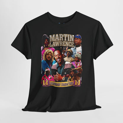 90s Nostalgia Martin Lawrence Multi-Character Tribute T-Shirt