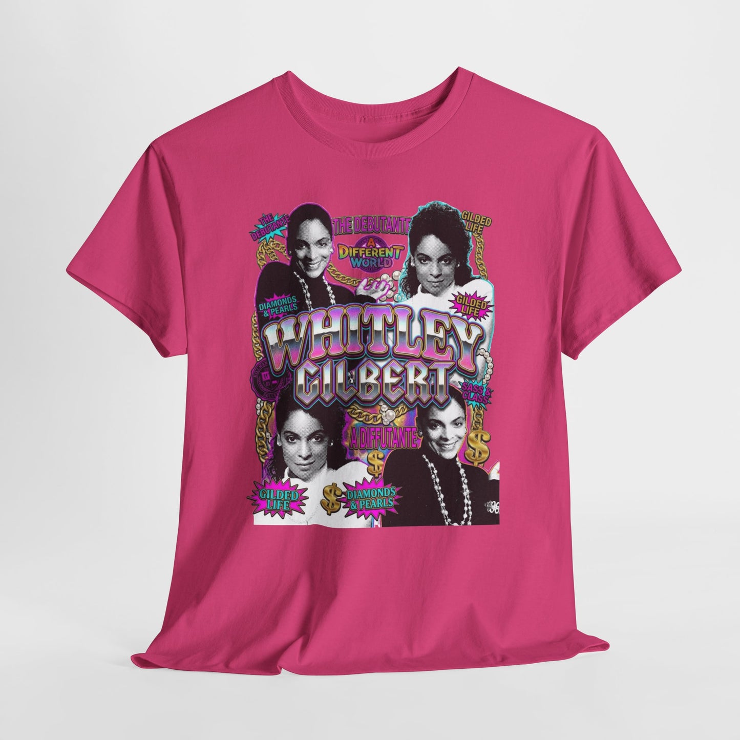 Whitley Gilbert Retro Pop Art Tee — A Different World Tribute T-Shirt