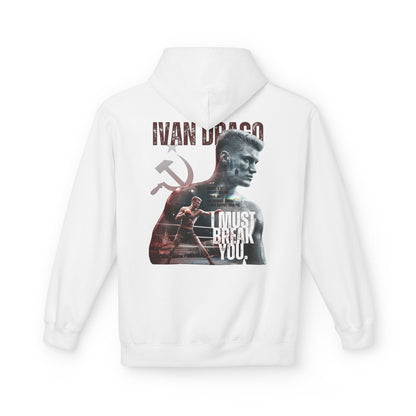 Ivan Drago 'I Must Break You' T-Shirt - Retro Rocky Boxing Graphic Hoodie