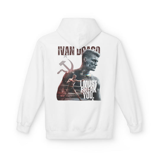 Ivan Drago 'I Must Break You' T-Shirt - Retro Rocky Boxing Graphic Hoodie