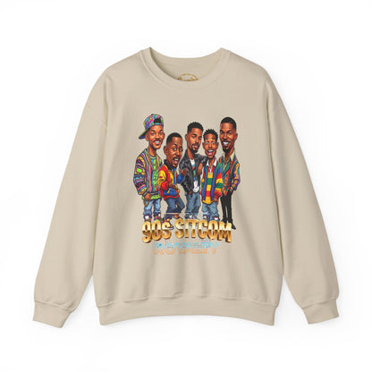 90s Sitcom Crewneck Sweatshirt - '90s Sitcom Royalty' Graphic Sweatshirt