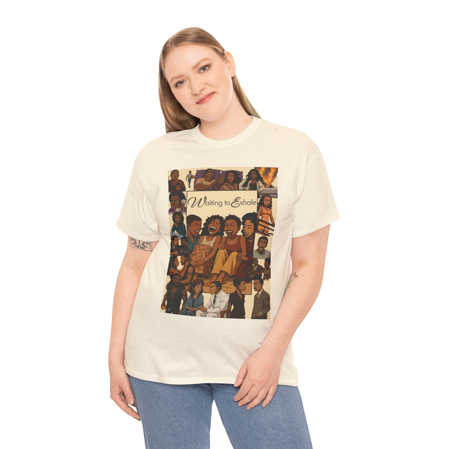Waiting to Exhale Graphic Unisex Heavy Cotton Tee - Vintage Inspired Apparel for Movie Lovers