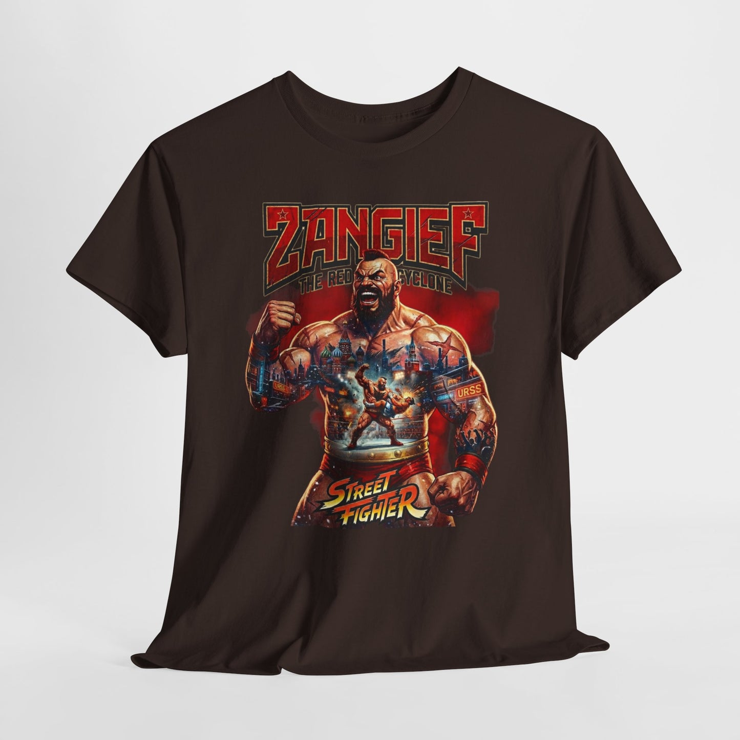 Zangief 'The Red Cyclone' Street Fighter Graphic Tee