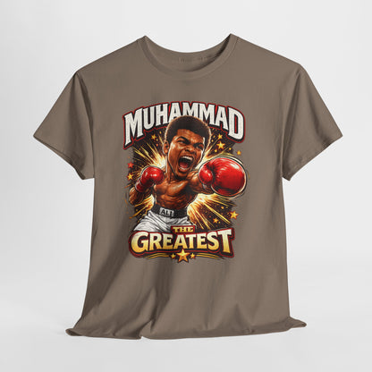Boxing Champion Graphic Tee — "Muhammad The Greatest"