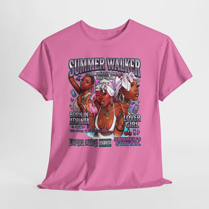 Summer Graphic Tee — "Born in Atlanta" Soulful R&B Tribute Shirt