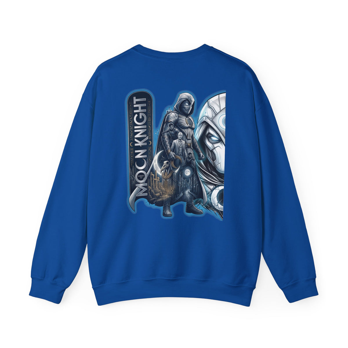 Moon Knight Graphic Sweatshirt — Vintage Comic-Inspired Crewneck