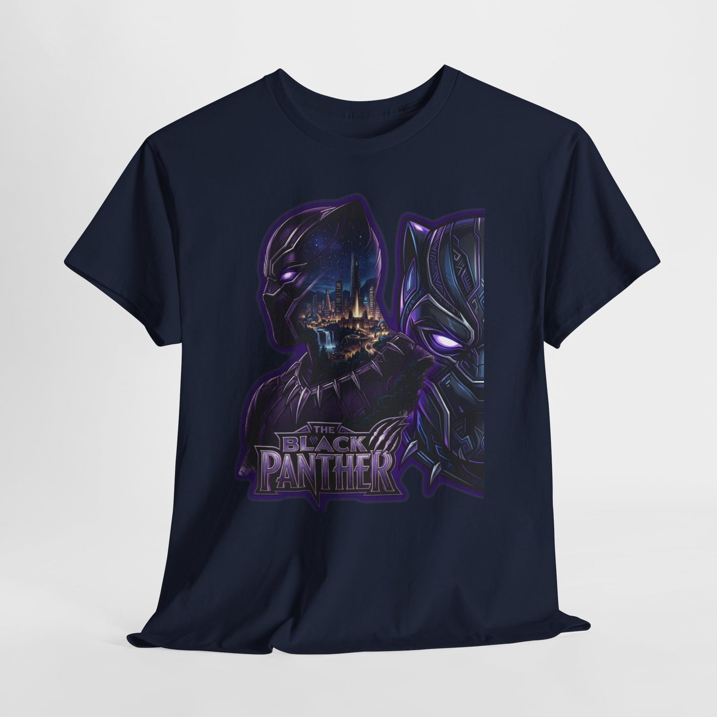 Black Panther Graphic Tee — Marvel-Inspired Heroes Shirt