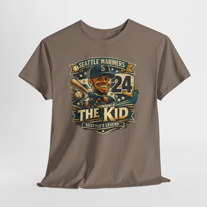 Griffey Jr. "The Kid" - Vintage Baseball Graphic T-Shirt