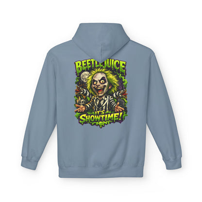 Beetlejuice "It's Showtime" Unisex Midweight Softstyle Fleece Hoodie