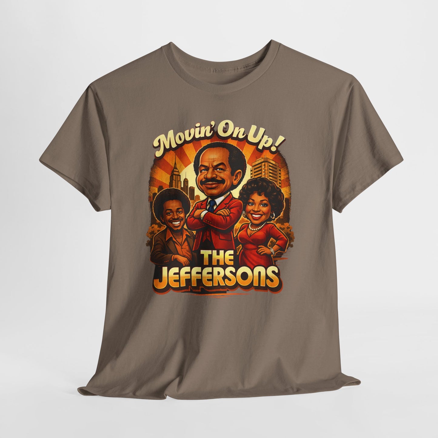 Retro TV Family Tee — 'The Jeffersons' Vintage Sitcom Graphic T-Shirt