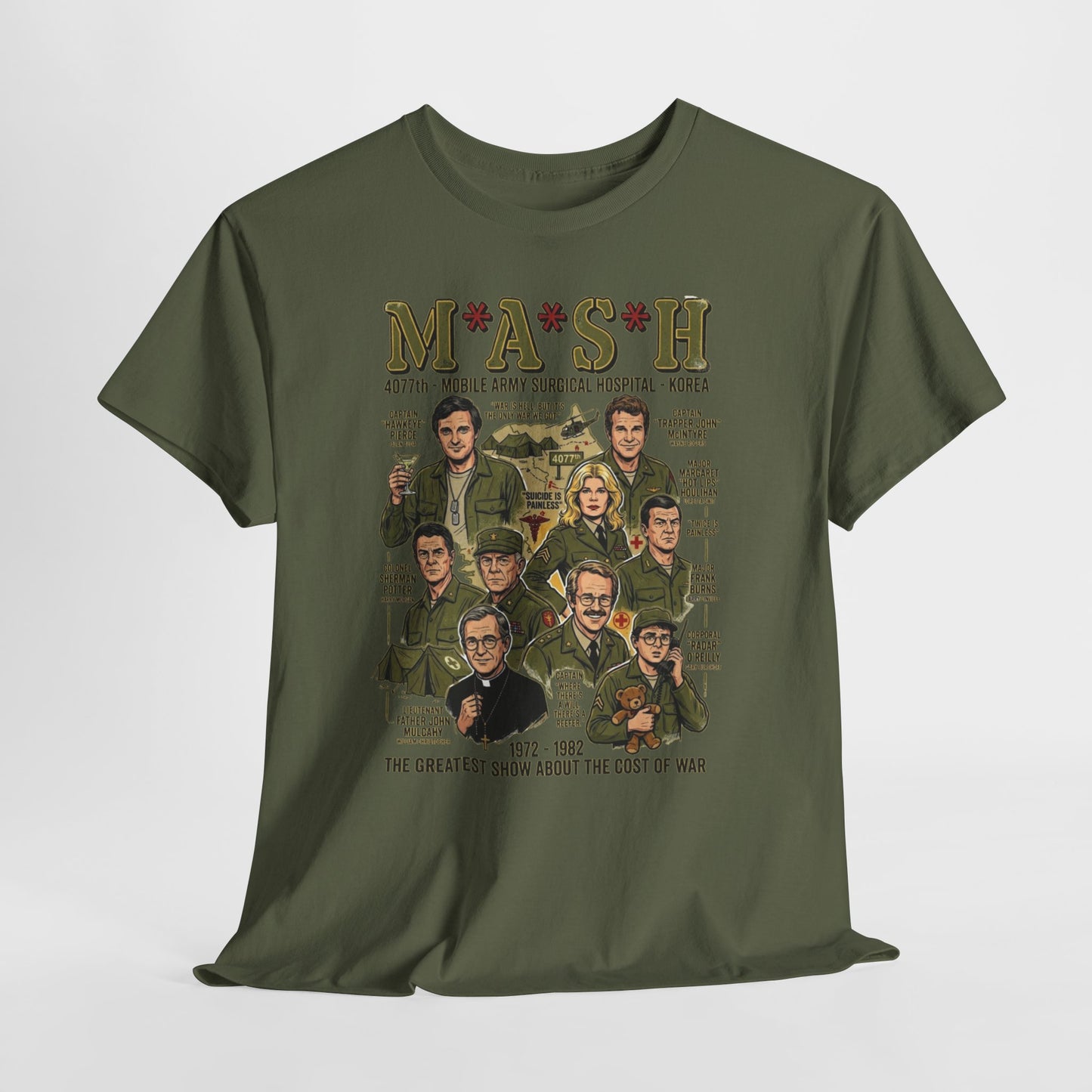 MASH TV Cast Graphic Tee