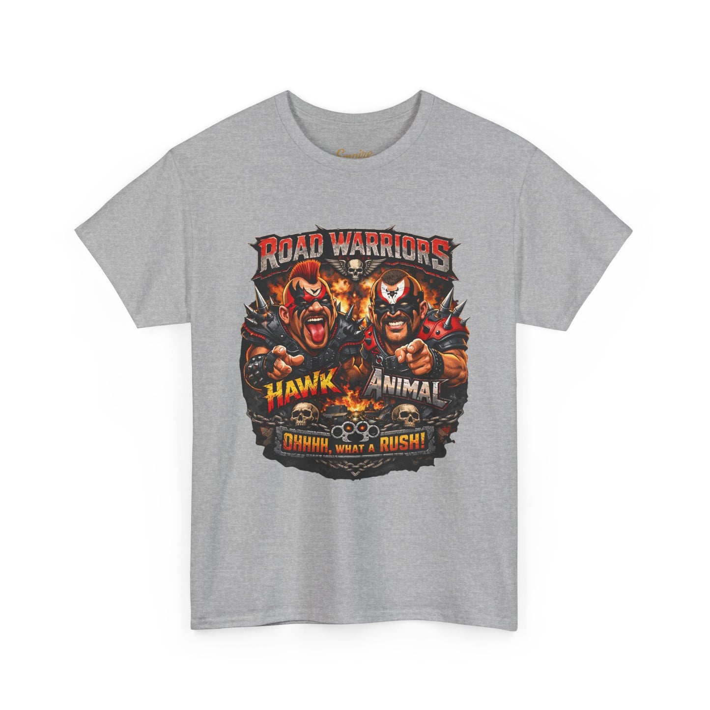 Road Warriors "Hawk & Animal" Vintage Wrestling Tee