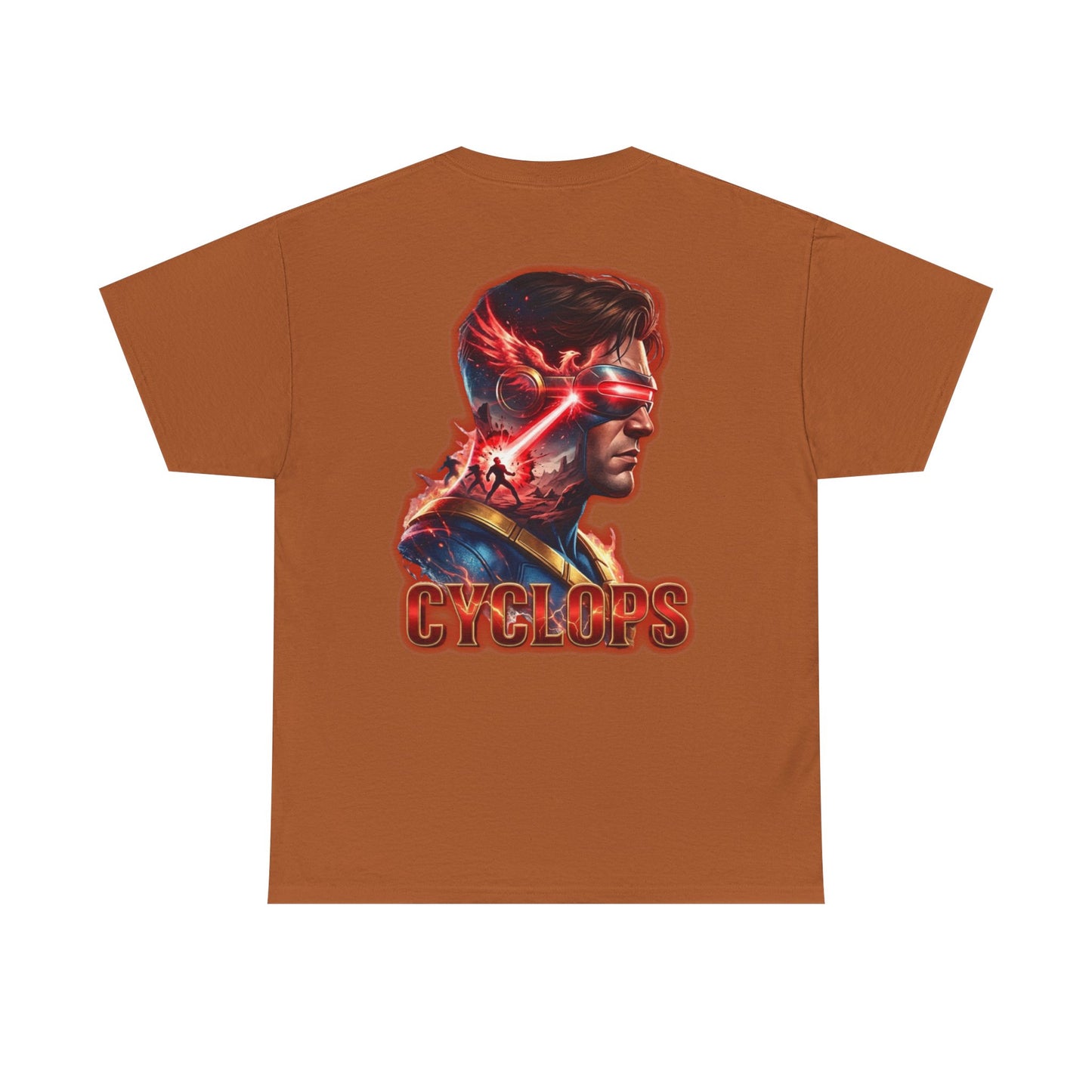 Cyclops Graphic Tee - Retro Superhero X-Men Design