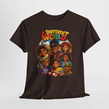 A Different World Cast Graphic Tee — Nostalgic 90s TV Shirt