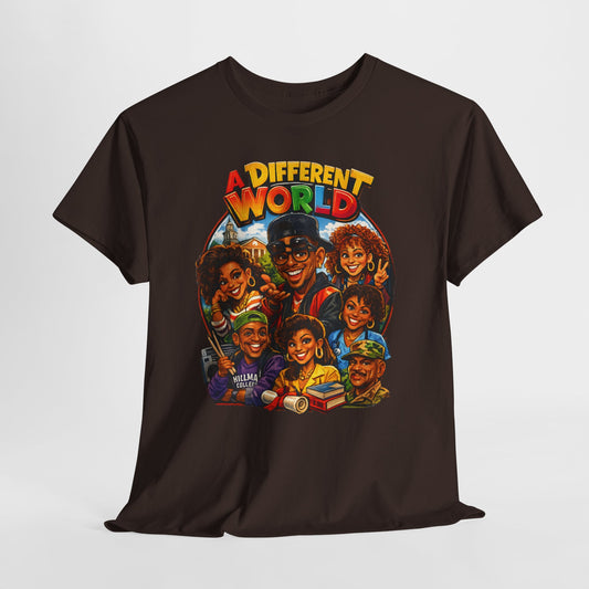 A Different World Cast Graphic Tee — Nostalgic 90s TV Shirt