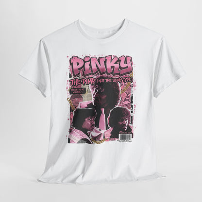 Pinky Retro Comic Tee — Vintage 90s Pop Art Graphic T-Shirt